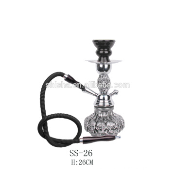 portable small metal skull hookah